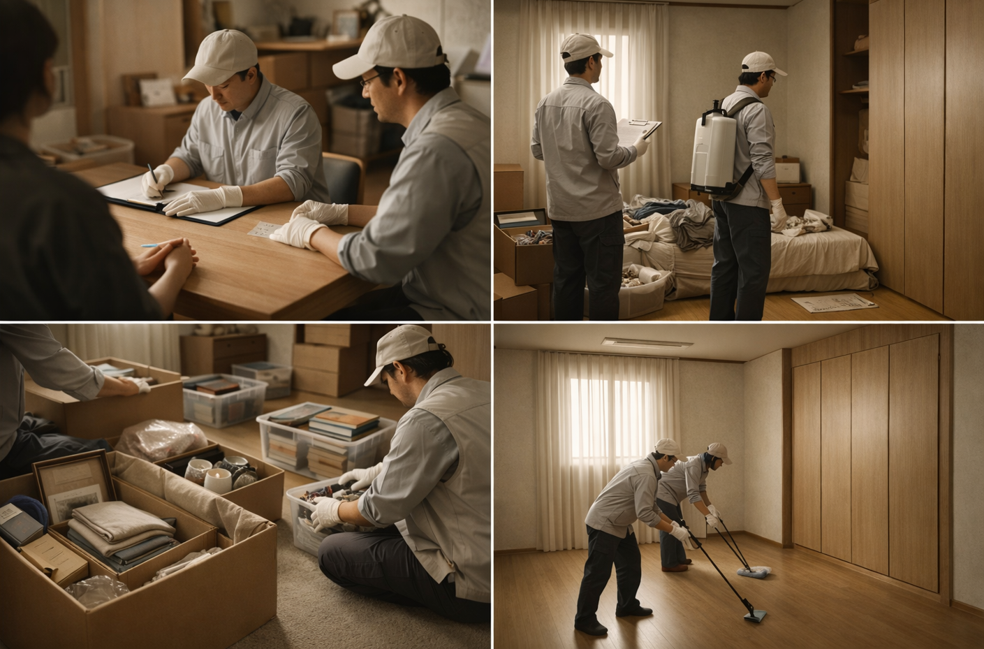 현장을 먼저 파악하고 단계별로 처리합니다